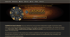 Desktop Screenshot of casinostgc.com