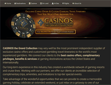 Tablet Screenshot of casinostgc.com